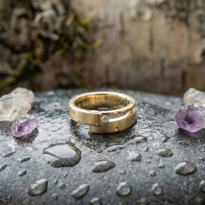 Elegant Wrap Around Gold Ring