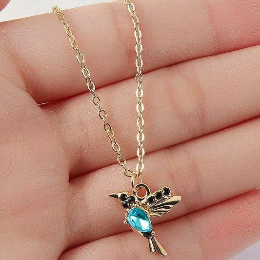 Enamel And Zirconia Hummingbird
