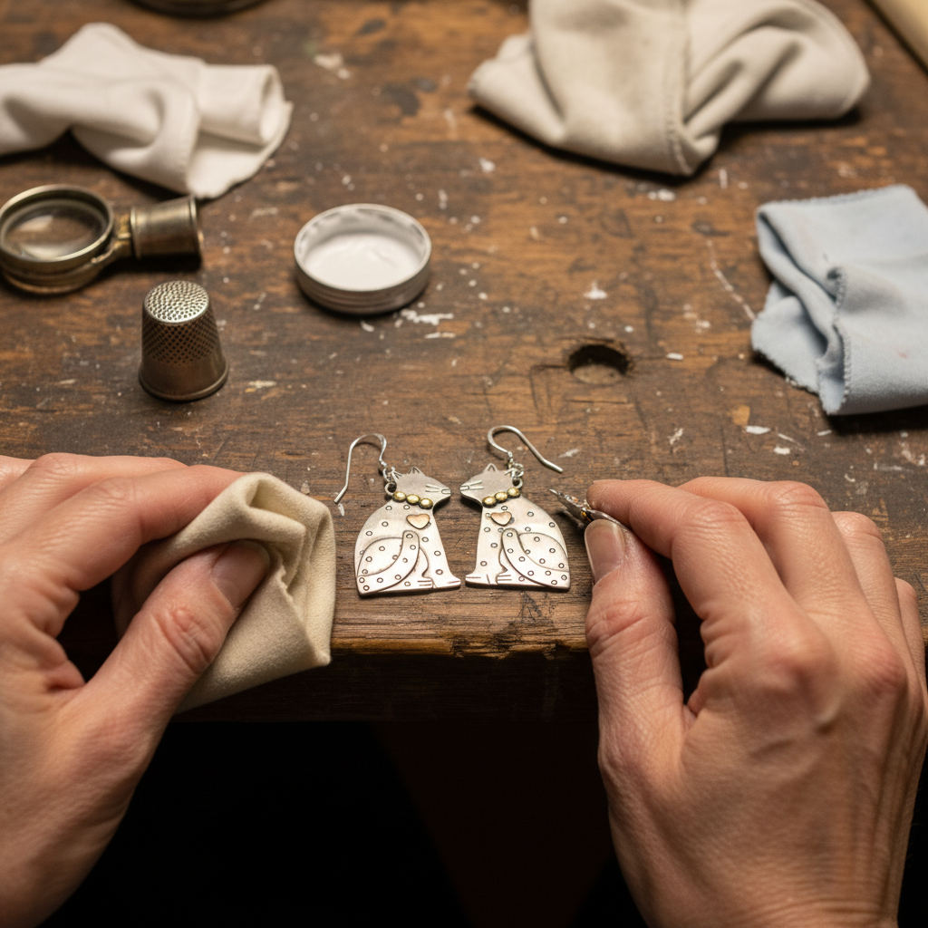 Enchanting Cat Earrings