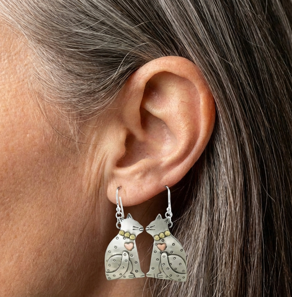 Enchanting Cat Earrings