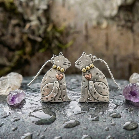 Enchanting Cat Earrings