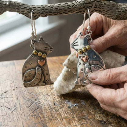 Enchanting Cat Earrings