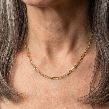 Fine Golden Chain Necklace