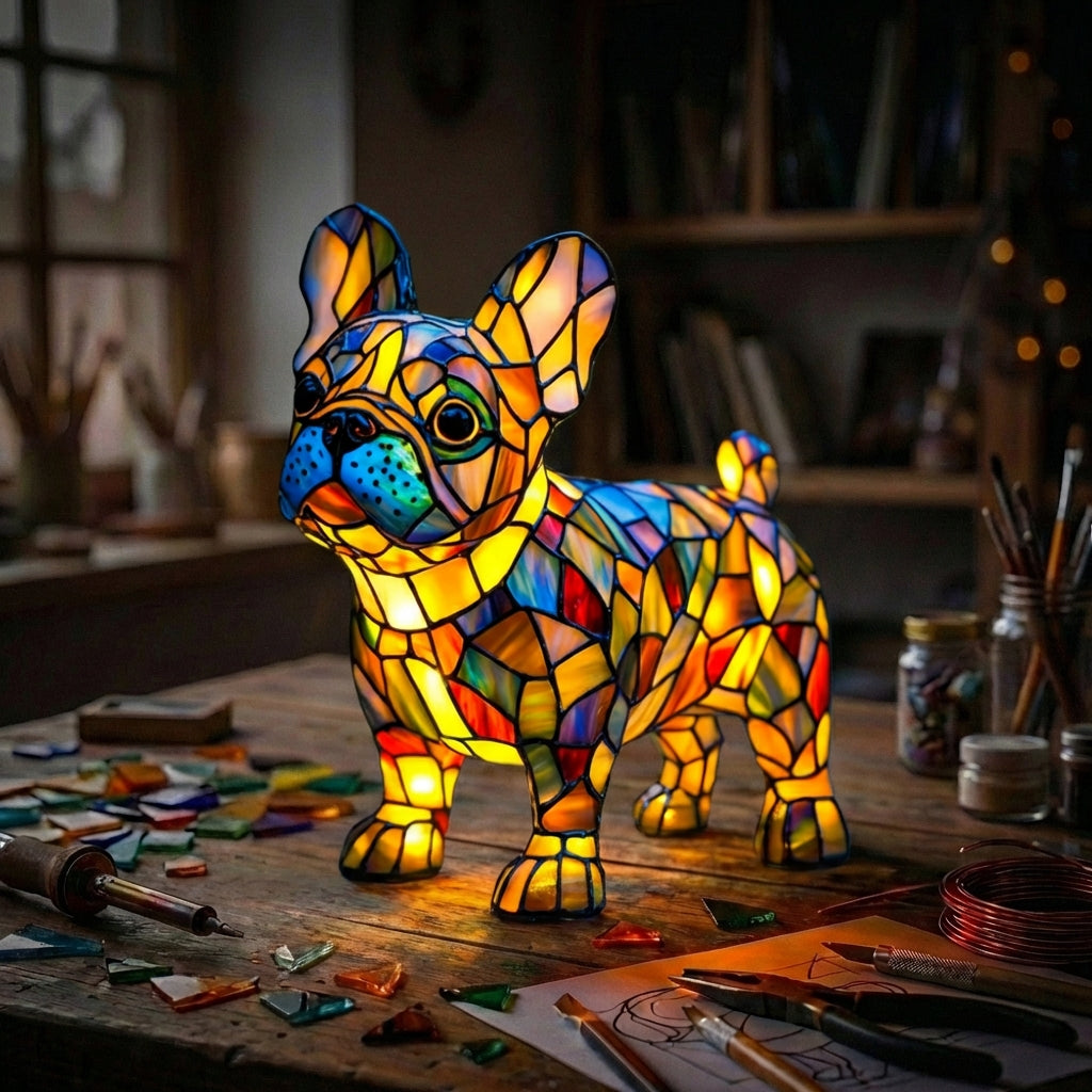 French Bulldog Lamp