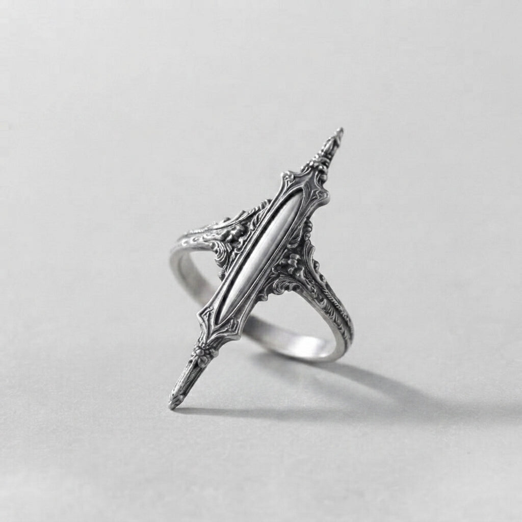 Gothic Dagger Statement Ring