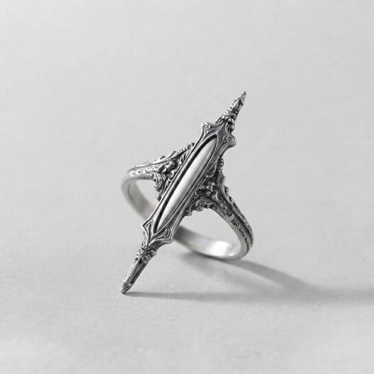 Gothic Dagger Statement Ring