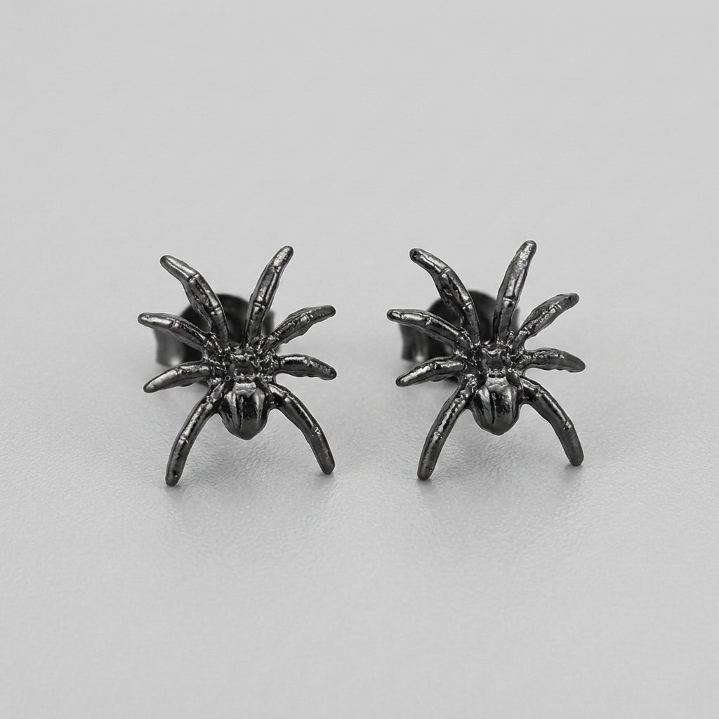 Black Widow Spider Studs