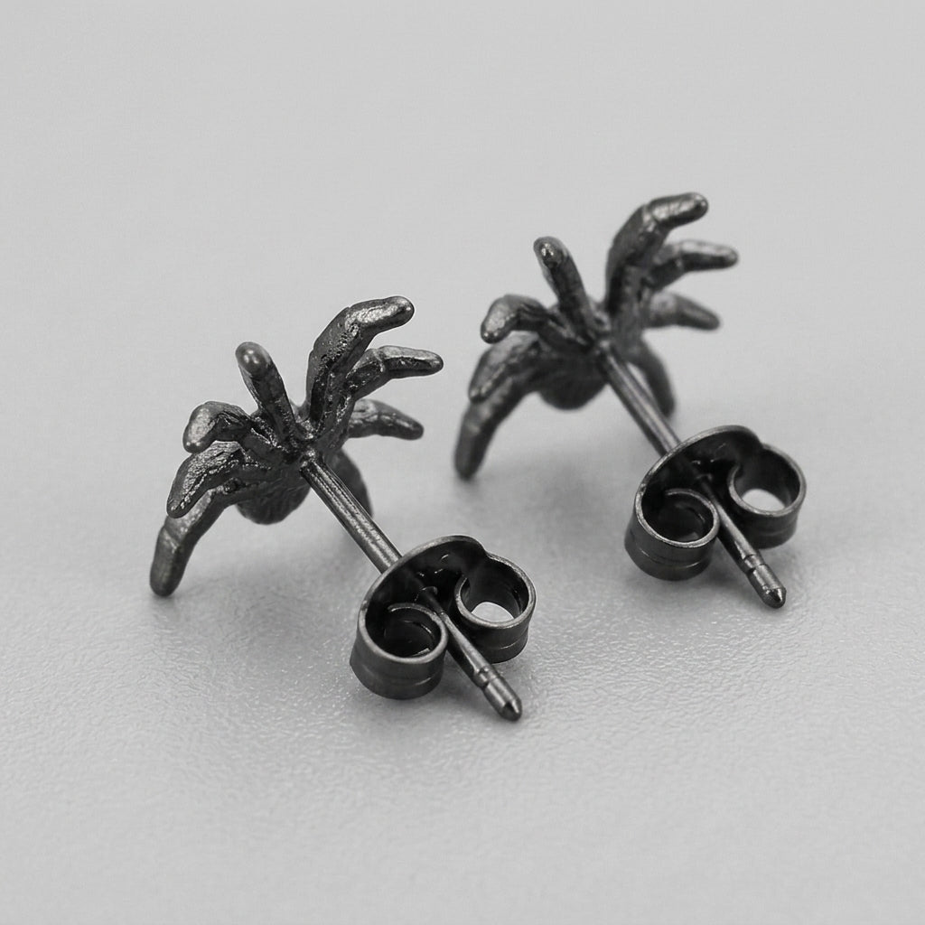 Black Widow Spider Studs