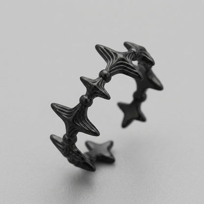 Star Fang Open Cuff Ring
