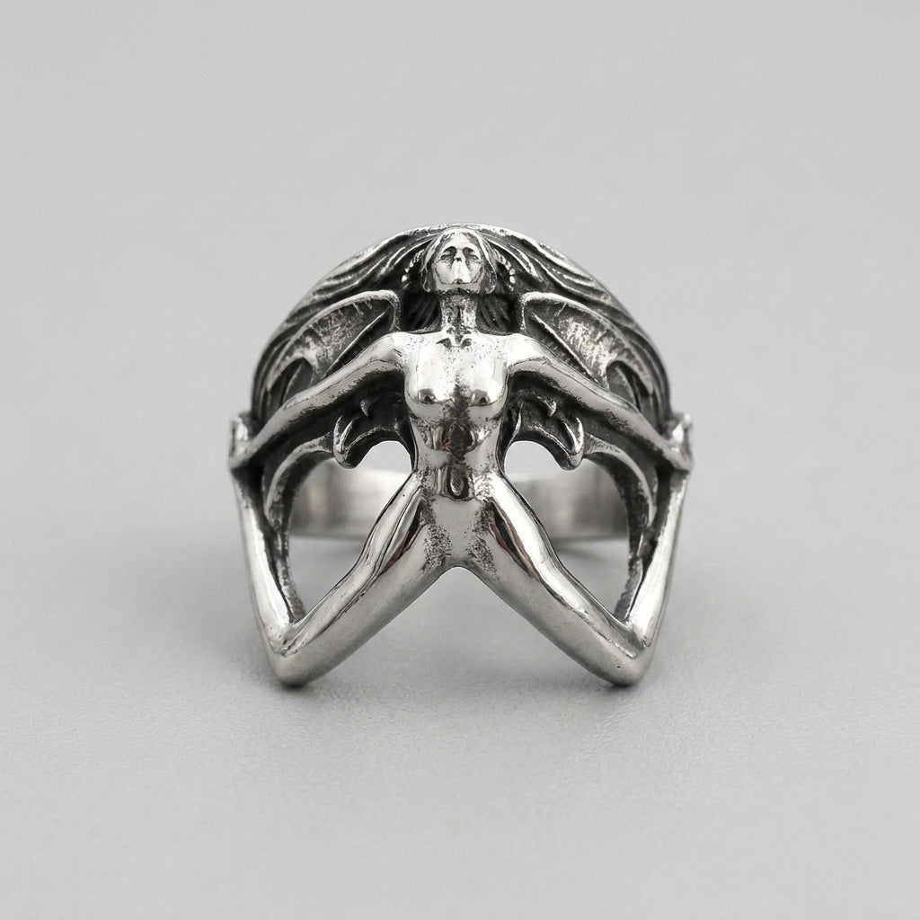 Winged Succubus Ring