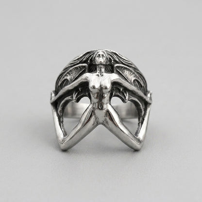 Winged Succubus Ring