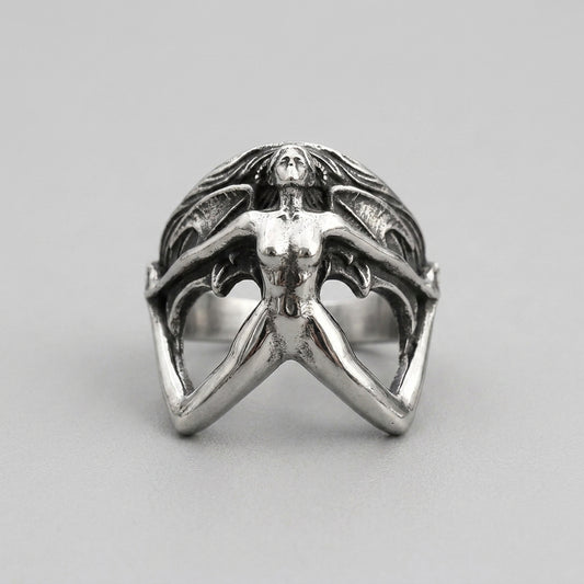 Winged Succubus Ring