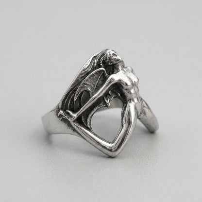 Winged Succubus Ring