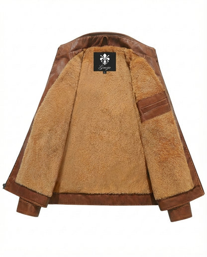 Fleece Biker Jacket