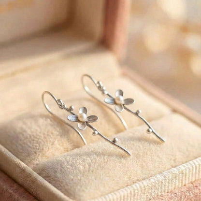 Vintage Flower Branch Earrings