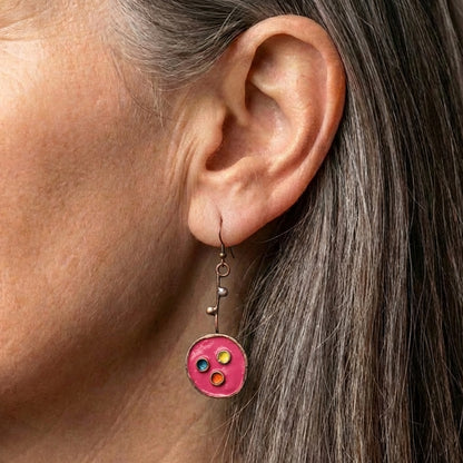 Vintage Asymmetric Dangle Earrings