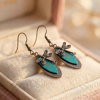 Vintage Dragonfly Earrings
