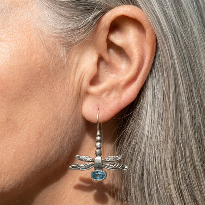 Vintage Dragonfly Earrings