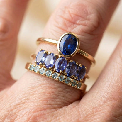 Elegant Sapphire Ring