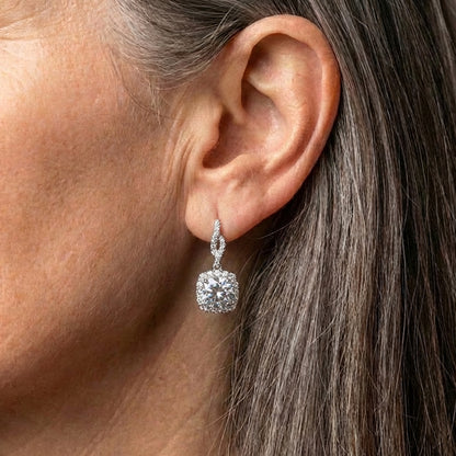 Elegant Crystal Dangle Earrings