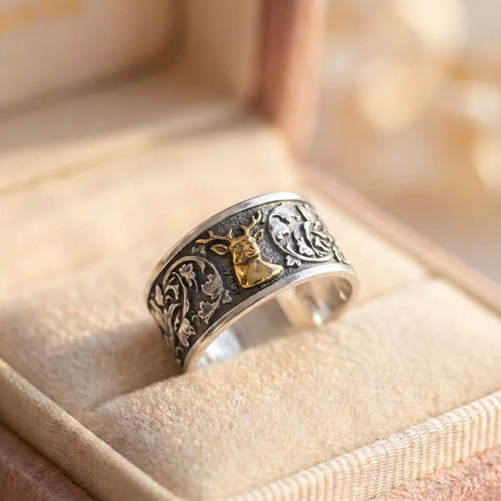 Elegant Deer Statement Bracelet