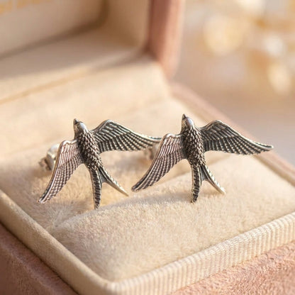 Handmade Swallow Earrings