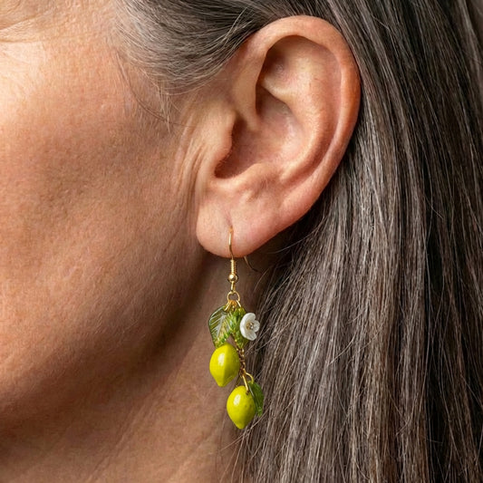 Bohemian Lemon Earrings