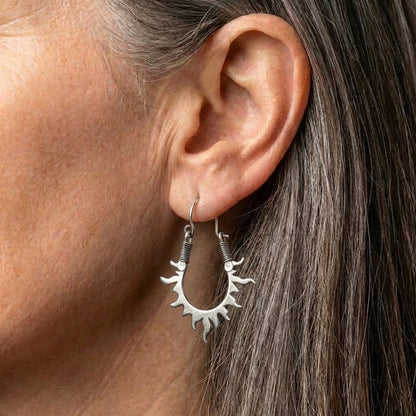 Bohemian Coral Branch Earrings