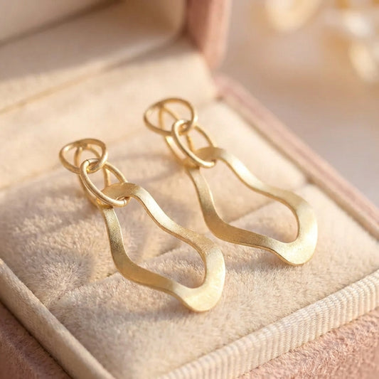 Vintage Long Drop Earring