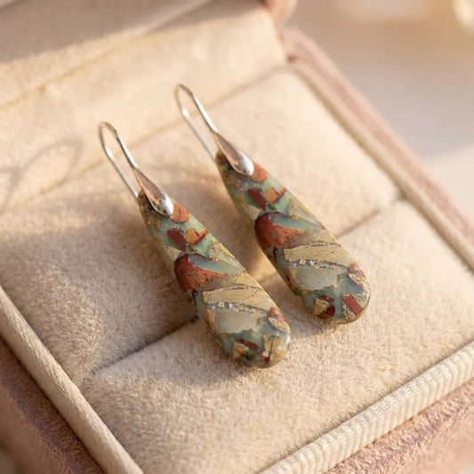 Vintage Nature Stone Earrings