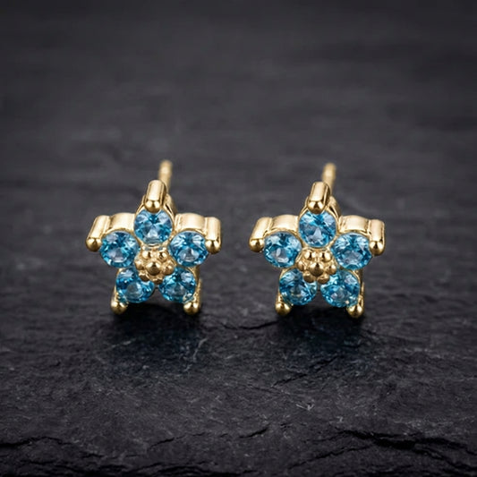 Dainty Flower Stud Earrings