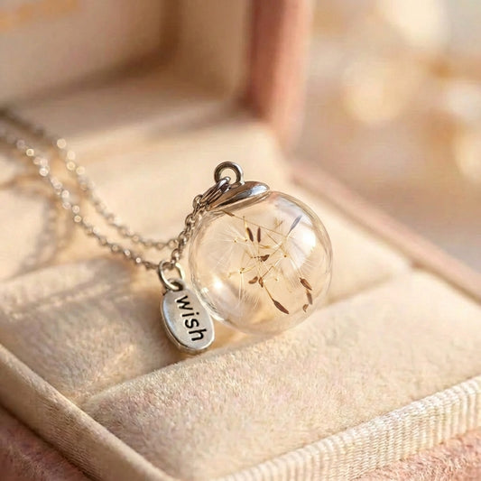 Dandelion Wish Necklace