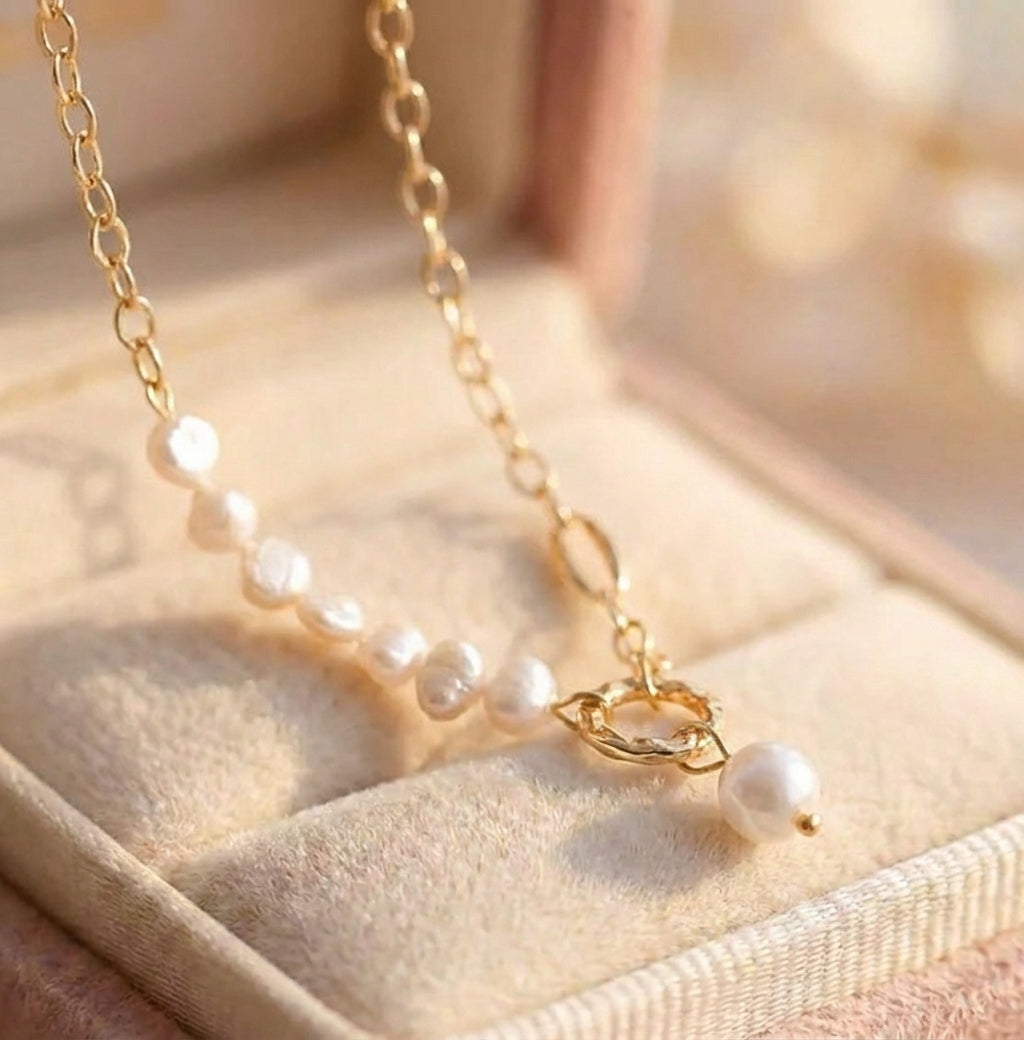 Natural Freshwater Pearl Necklace