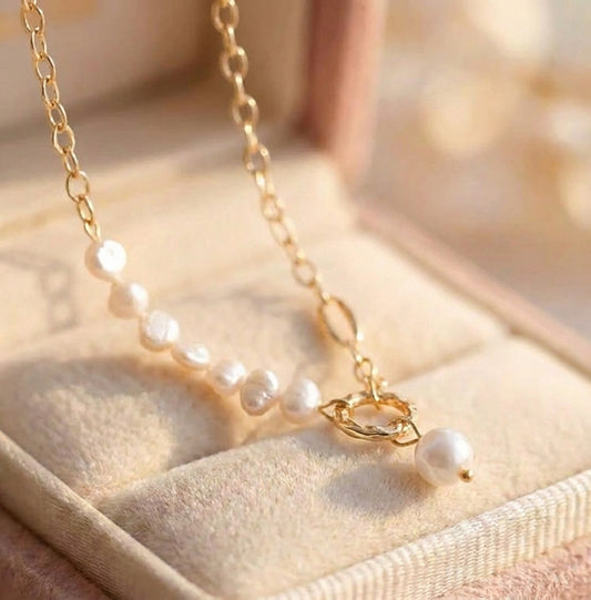 Natural Freshwater Pearl Necklace