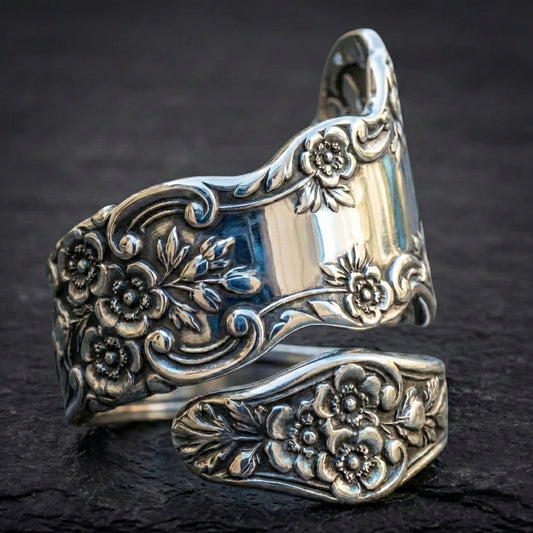 Vintage Floral Engraved Ring 37783305