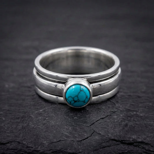 Bohemian Turquoise Ring 08499336