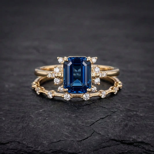 Classic Blue Sapphire Ring 77582700