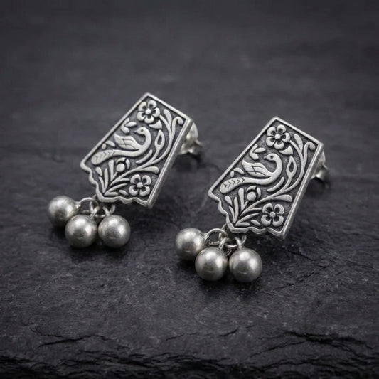 Vintage Phoenix Pearl Earrings 74628624