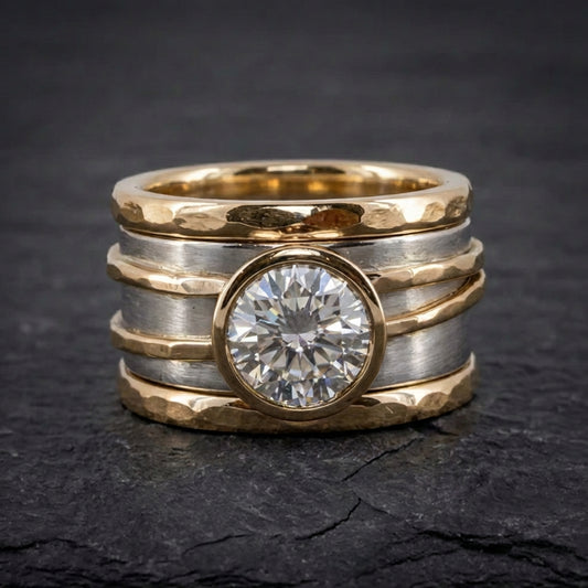 Elegant Crystal Statement Ring 21240173