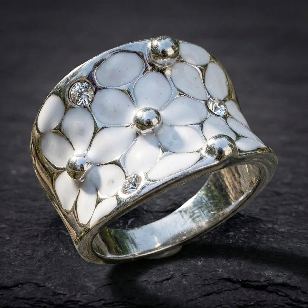 Romantic Flower Ring 38119545