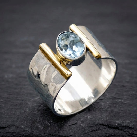 Elegant Zirconia Geometric Ring 02579850
