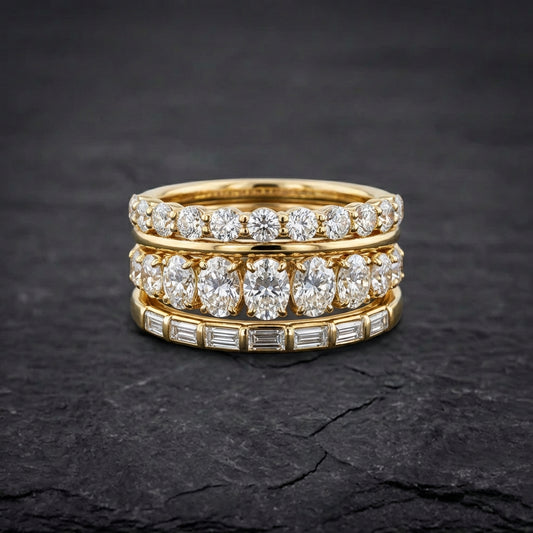 Elegant Diamond Ring Set 92861518