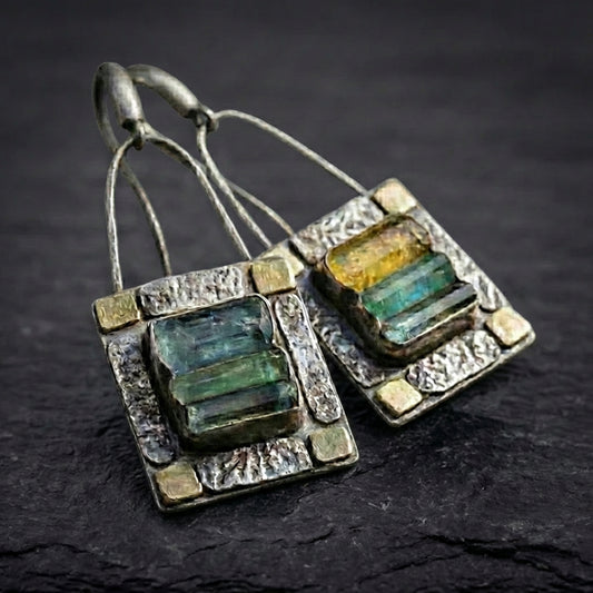 Vintage Zircon Drop Earrings 11485128