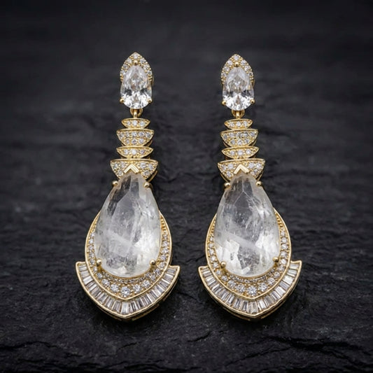 Elegant Crystal Drop Earrings 61793321
