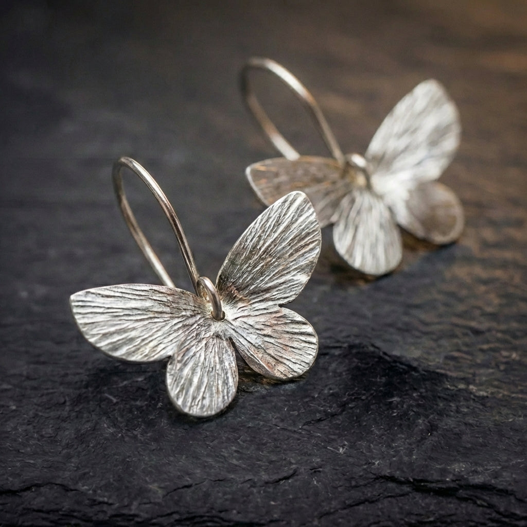 Vintage Butterfly Dangle Earrings 27129362