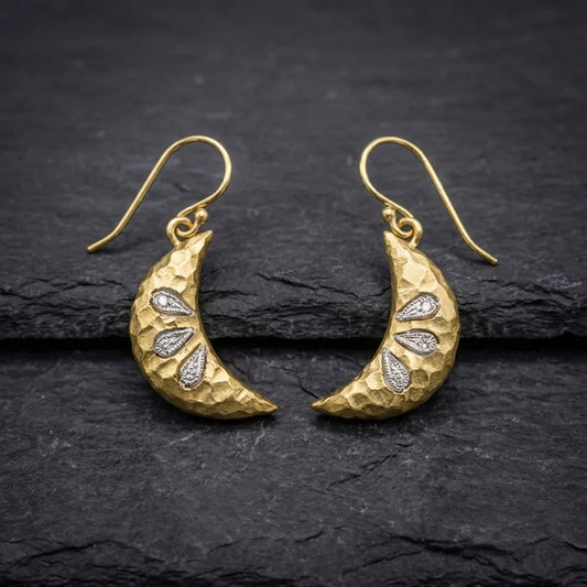 Vintage Moon Drop Earrings 67285195