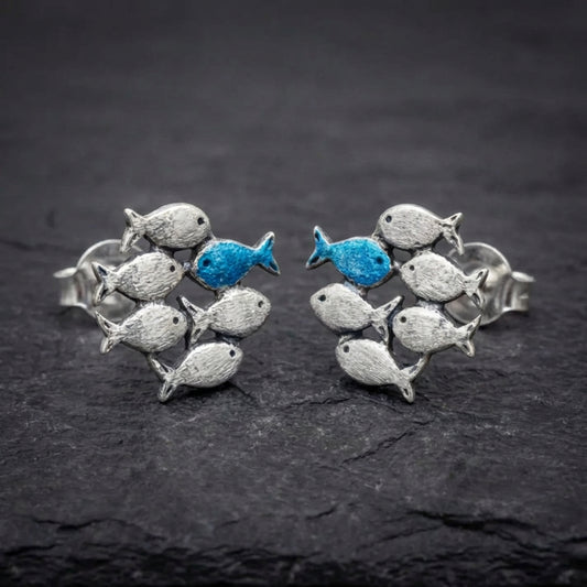 Vintage Fish School Earrings 10667827