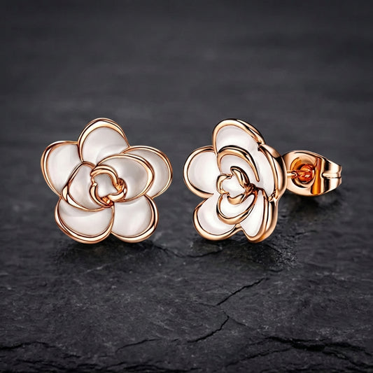 Classic Camellia Flower Earrings 50125068