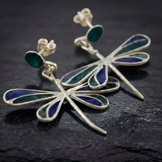 Vintage Dragonfly Earrings 78393744