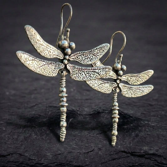Vintage Dragonfly Earrings 67810584